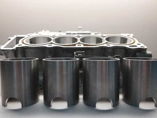 Cylinder Liners for Yamaha YZF R6 RJ03 Engine Blocks